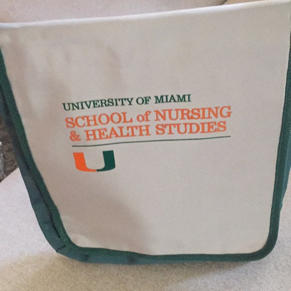U Miami School of Nursing/Health Studies Crossbody - Picture 3 of 6